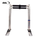 2 Steps Stainless Steel Telescoping Ladder Deck Outboard Under Platform Boarding Swim Ladder for Boat Yacht - PanasiaMarine.Com