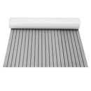 Self Adhesive EVA Foam Teak Sheet Teak Boat Decking Car Boat Yacht Synthetic Teak Flooring Floor Mat Pad Grey 1200mmX2400mmX5mm - PanasiaMarine.Com