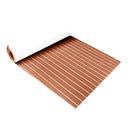Self Adhesive 600x2400x6mm Teak Decking EVA Foam Marine Flooring Faux Boat Strong Toughness Good Shockproof - PanasiaMarine.Com