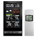 Wireless Weather Station 3 Channel Outdoor DIgital Thermometer mmHg Barometer Hygrometer Weather Forecast Alarm Clock Dew Point - PanasiaMarine.Com