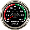 1pc New Style 85mm Marine Lcd Rudder Angle Gauges Waterproof IP67 Rudder Angle Meters Instrument 0-190ohm with 8 Kinds Backlight - PanasiaMarine.Com
