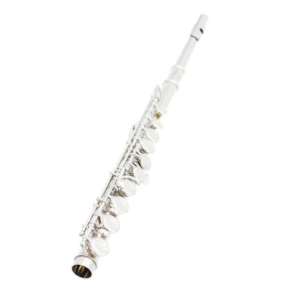 XFDZ SLADE Western Concert Silver Flute Plated 16-hole Gold C Cupro-nickel Wind Instrument with Cleaning Cloth Gloves Screwdriv - PanasiaMarine.Com