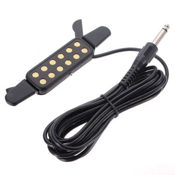 Professional Classic Acoustic Guitar Pickup Transducer Wire Amplifier Guitar Pickup Sound 12 Hole Pickup For Guitar Accessories - PanasiaMarine.Com