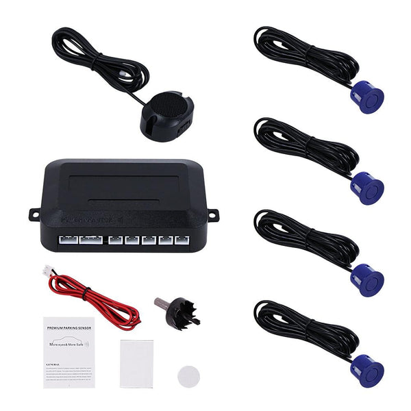 Car LED Parking Sensor Kit Display 5 Sensors for all cars Reverse Assistance Backup Radar Monitor System - PanasiaMarine.Com