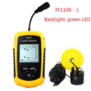 Lucky FFC1108-1 100M Fish Finder Wired Alarm Sonar Sensor LCD Fish Finders Fishing Lure Echo Sounder Fishfinder - PanasiaMarine.Com