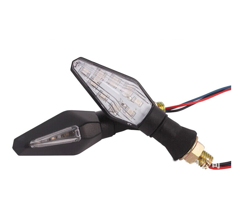 4 x High quality Double color LED Turn Signal Indicators Winker Lights Flasher lamp Universal for 12V Motorcycle Easy to install - PanasiaMarine.Com