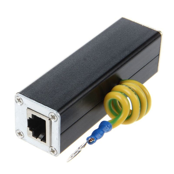 semoic RJ45 Plug Ethernet Network Surge Protector Thunder Arrester 100MHz - PanasiaMarine.Com
