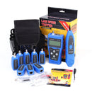 Noyafa NF-388 English Version Multi-functional Network Cable Tester Remote Cable Tracker RJ45 RJ11 LAN Tester LCD Display Blue - PanasiaMarine.Com