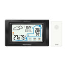 Protmex PT19A Weather Station Wireless Indoor Outdoor Touch Screen Weather Station Wireless Temperature and Humidity Monitor - PanasiaMarine.Com