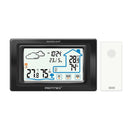 Protmex PT19A Weather Station Wireless Indoor Outdoor Touch Screen Weather Station Wireless Temperature and Humidity Monitor - PanasiaMarine.Com