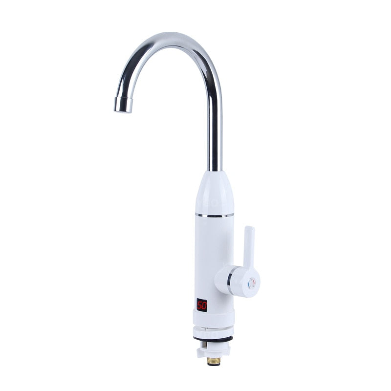 3000W Kitchen Instant Water Heater Faucet Electric Tankless Water Heater LED Digital  for Kitchen Cold Hot Dual-Use - PanasiaMarine.Com
