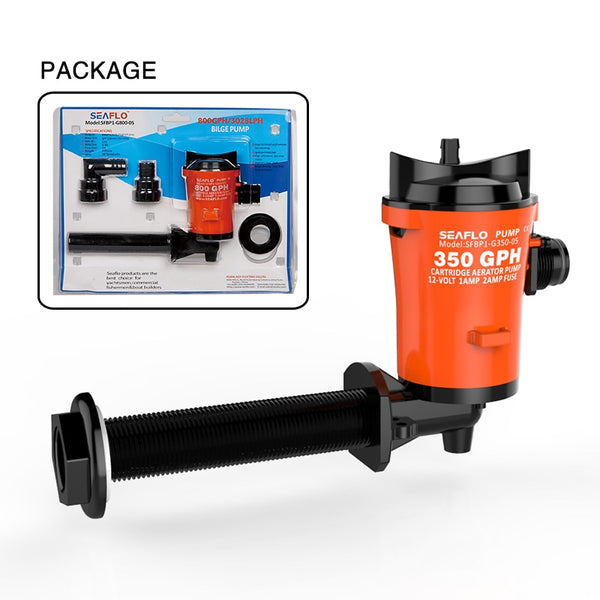 Livewell/Baitwell Pumps 12 V 600 GPH-04 - SFBP1-G600-04 - Seaflo Livewell/Baitwell Pumps 12 V 600 GPH-04 - SFBP1-G600-04 - Seaflo