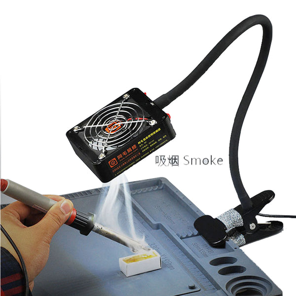M1 M2 M3 fan smoke detector Mobile phone repair lighting and smoking fume extractor fan clip button - PanasiaMarine.Com
