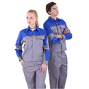 Overalls men stitching ultra-thin wear-resistant work clothes spodnie robocze quick-drying sweat-absorbent jacket+pants suit New - PanasiaMarine.Com