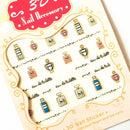 2pcs Nail Stickers Decal With Fashion French Perfume Bottle Pattern Watermake Women Girl Water Transfers Drop Shipping - PanasiaMarine.Com