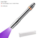 365nm 395nm UV Black Light Penlight for Detecting Fluorescer Counterfeit Banknotes Money Watermake - PanasiaMarine.Com