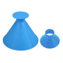 3Pcs/set Auto Car Magic Window Windshield Car Ice Scraper Shaped Funnel Snow Remover Deicer Cone Deicing Tool Scraping Promotion - PanasiaMarine.Com