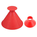 3Pcs/set Auto Car Magic Window Windshield Car Ice Scraper Shaped Funnel Snow Remover Deicer Cone Deicing Tool Scraping Promotion - PanasiaMarine.Com