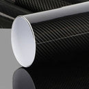 3 Sizes 7D High Gloss Black Carbon Fiber Vinyl Wrap Bubble Free Air Release 6Dcarbon vinyl black 7d weather proof Car foil - PanasiaMarine.Com