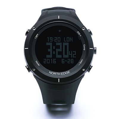 NORTHEDGE digital watches Men sports watch clock fishing Weather Altimeter Barometer Thermometer Compass Altitude hiking hours - PanasiaMarine.Com
