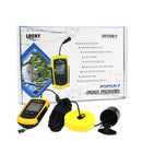 Portable fish finder depth sonar Sounder Alarm Transducer Fishfinder 0.7-100m fishing echo sounder with English Display - PanasiaMarine.Com