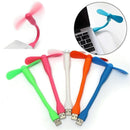 USB Fan Flexible USB Portable Mini Fan For Power Bank Notebook Laptop Computer Power-saving - PanasiaMarine.Com