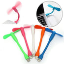 USB Fan Flexible USB Portable Mini Fan For Power Bank Notebook Laptop Computer Power-saving - PanasiaMarine.Com