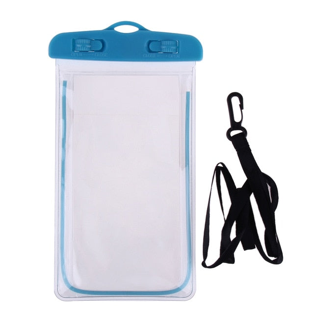 Swimming Bags Waterproof Bag with Luminous Underwater Pouch Phone Case For iphone 6 6s 7 universal all models 3.5 inch -6 inch - PanasiaMarine.Com