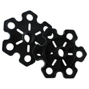 10pcs/lot Removable Plastic Snowflake Basket for Trekking,Hiking Poles,Snow Disk for Snowshoeing Pole,Walking Sticks Accessories - PanasiaMarine.Com