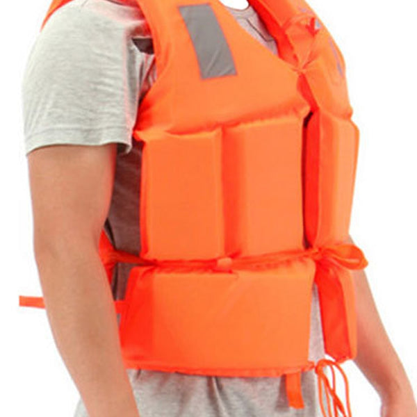 New Fishing Rafting Drift Sawanobori Adult Foam Life Jacket Vest Flotation Device Prevention Flood Safety Vest With SOS Whistle - PanasiaMarine.Com