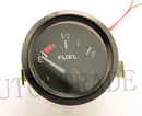 2" 52mm Fuel Level Gauge Car Meter with Fuel Float Sensor White LED Light Black Rim Automotive Gauges 12V - PanasiaMarine.Com