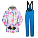 Keep Warm In Cold Weather Woman Ski Coat Snowboard Jacket Snow Suit Women Ski Gear Jacket Hooded Withstand Minus -30 Degrees - PanasiaMarine.Com