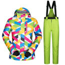 Keep Warm In Cold Weather Woman Ski Coat Snowboard Jacket Snow Suit Women Ski Gear Jacket Hooded Withstand Minus -30 Degrees - PanasiaMarine.Com