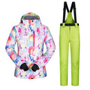 Keep Warm In Cold Weather Woman Ski Coat Snowboard Jacket Snow Suit Women Ski Gear Jacket Hooded Withstand Minus -30 Degrees - PanasiaMarine.Com