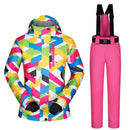 Keep Warm In Cold Weather Woman Ski Coat Snowboard Jacket Snow Suit Women Ski Gear Jacket Hooded Withstand Minus -30 Degrees - PanasiaMarine.Com