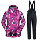 Keep Warm In Cold Weather Woman Ski Coat Snowboard Jacket Snow Suit Women Ski Gear Jacket Hooded Withstand Minus -30 Degrees - PanasiaMarine.Com