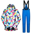 Keep Warm In Cold Weather Woman Ski Coat Snowboard Jacket Snow Suit Women Ski Gear Jacket Hooded Withstand Minus -30 Degrees - PanasiaMarine.Com