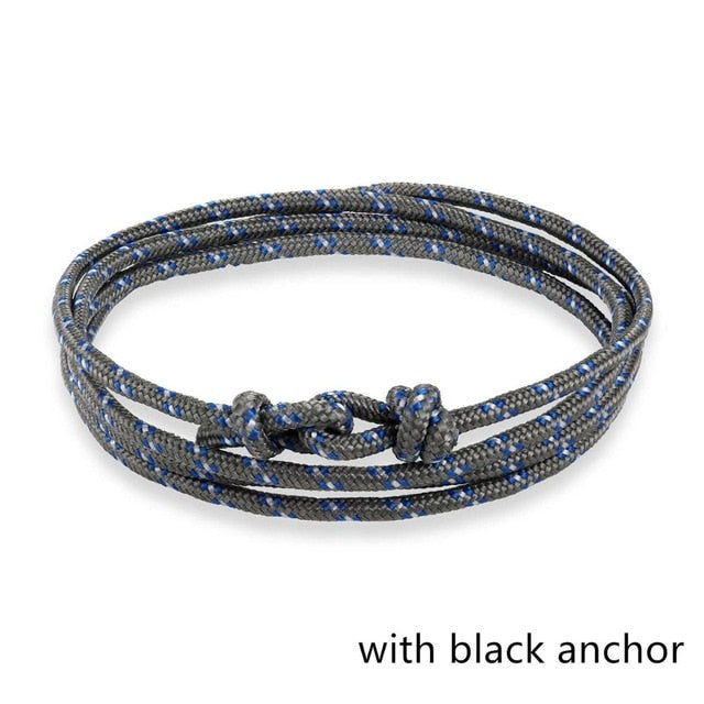 LKO 2017 HOT  Alloy  Bracelet Multilayer Rope Bracelet for Women&Men Friendship Bracelets High Quality - PanasiaMarine.Com