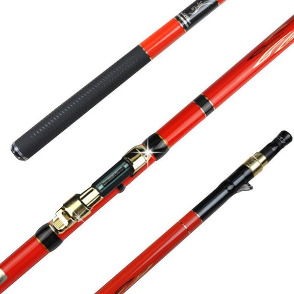 High quaility stream fishing rod Fishing pole super light super hard 5.3/7.2/8.1m bamboo material fishing tackles Action H - PanasiaMarine.Com