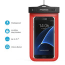 Universal Waterproof Phone Case,MoKo Multifunction CellPhone Dry Bag Pouch with Armband Feature & Neck Strap for iPhone X/8 Plus - PanasiaMarine.Com
