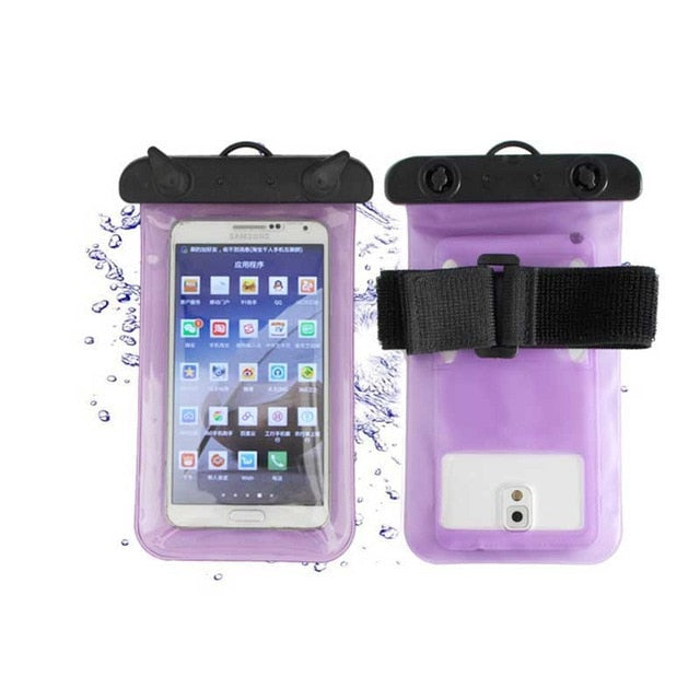 Swimming waterproof Storage package Outdoor Sea vacation Universal Waterproof Case Mobile Phone Bags with Strap Dry Pouch - PanasiaMarine.Com