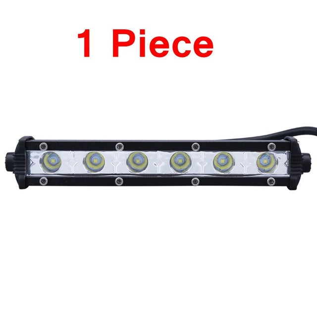 iSincer 24W Car LED Work Light Bar led Chips Waterproof Offroad Car Work Bulb headlight ATV SUV 4WD Boat Truck for Jeep BMW - PanasiaMarine.Com