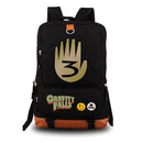 Dipper Pines Gravity Falls school bag backpack student school bag Notebook backpack Leisure Daily backpack - PanasiaMarine.Com