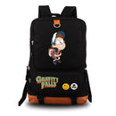 Dipper Pines Gravity Falls school bag backpack student school bag Notebook backpack Leisure Daily backpack - PanasiaMarine.Com