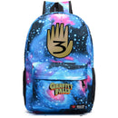 Dipper Pines Gravity Falls school bag backpack student school bag Notebook backpack Leisure Daily backpack - PanasiaMarine.Com