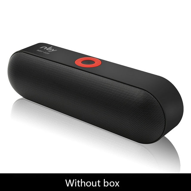 NBY S18 Portable Bluetooth Speaker with Dual Driver Loudspeaker,12 Hours Playtime,HD Audio Subwoofer Wireless Speakers with Mic - PanasiaMarine.Com