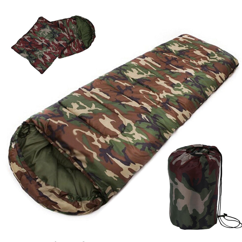 New Sale High quality Cotton Camping sleeping bag,15~5degree, envelope style, army or Military or camouflage sleeping bags - PanasiaMarine.Com