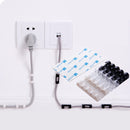 10pcs/lot Wire Cable Management Organizer Desktop & Workstation Clips Cord Management Holder USB Charging Data Line Cable Winder - PanasiaMarine.Com