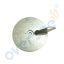 Anode Trim Tab Zinc 664-45371-00 For Yamaha Outboard Motors 664-45371 25-30-40-50 HP Outboard - PanasiaMarine.Com
