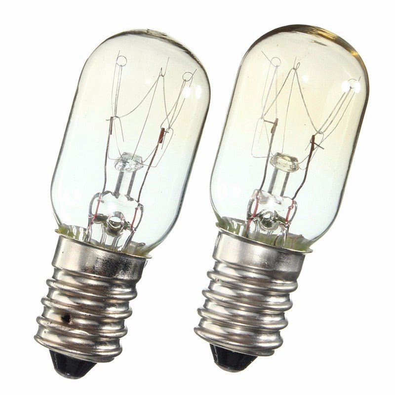 AC 220-230V Edison Bulb E14 SES 15W/25W Refrigerator Fridge Light Bulb Tungsten Filament Lamp Bulbs Warm White Ligthing - PanasiaMarine.Com